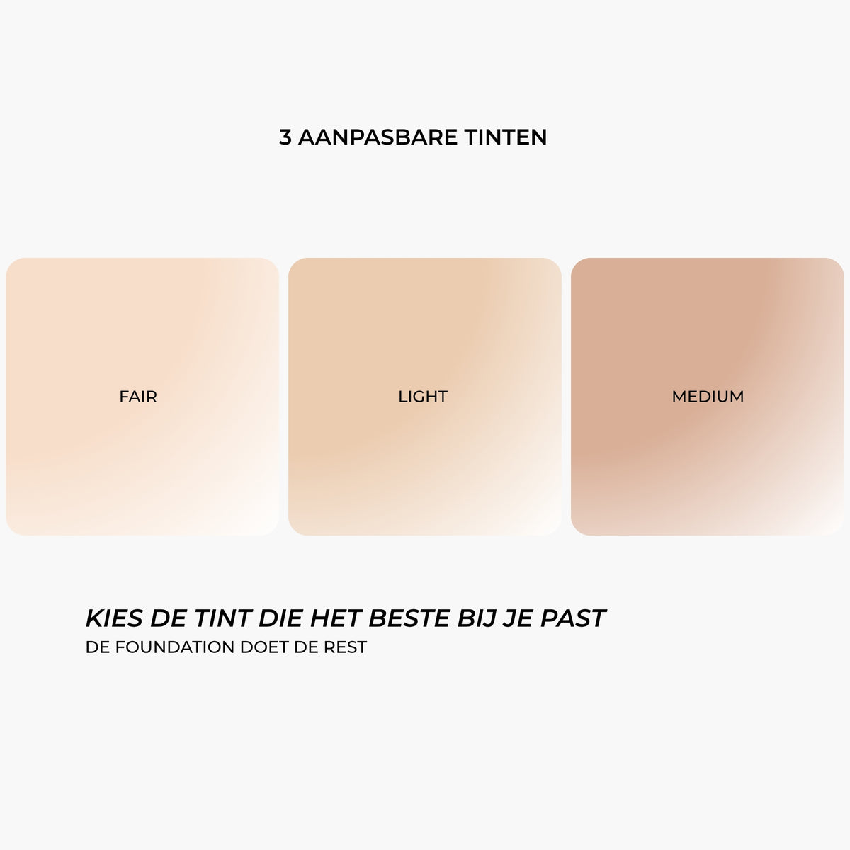 Lavertu Colour Adapting Foundation tinten Fair, Light en Medium voor lichte tot medium huidtinten