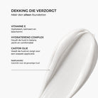 Hydraterende en parfumvrije formule van Lavertu Colour Adapting Foundation met vitamine E, Hydrating Complex en castorolie