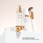 Lavertu foundation with brush for complete makeup routine